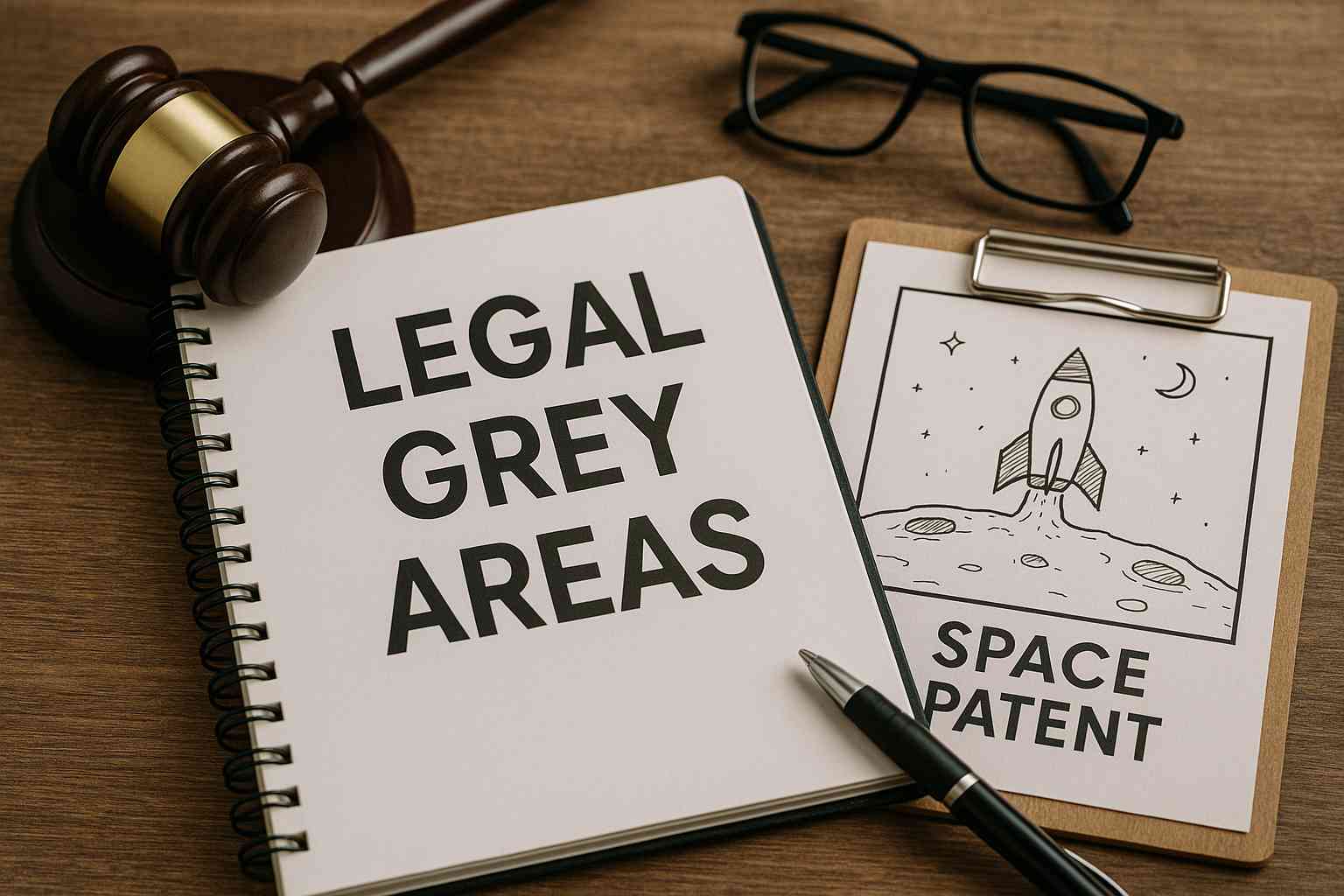 Legal grey areas of space patents