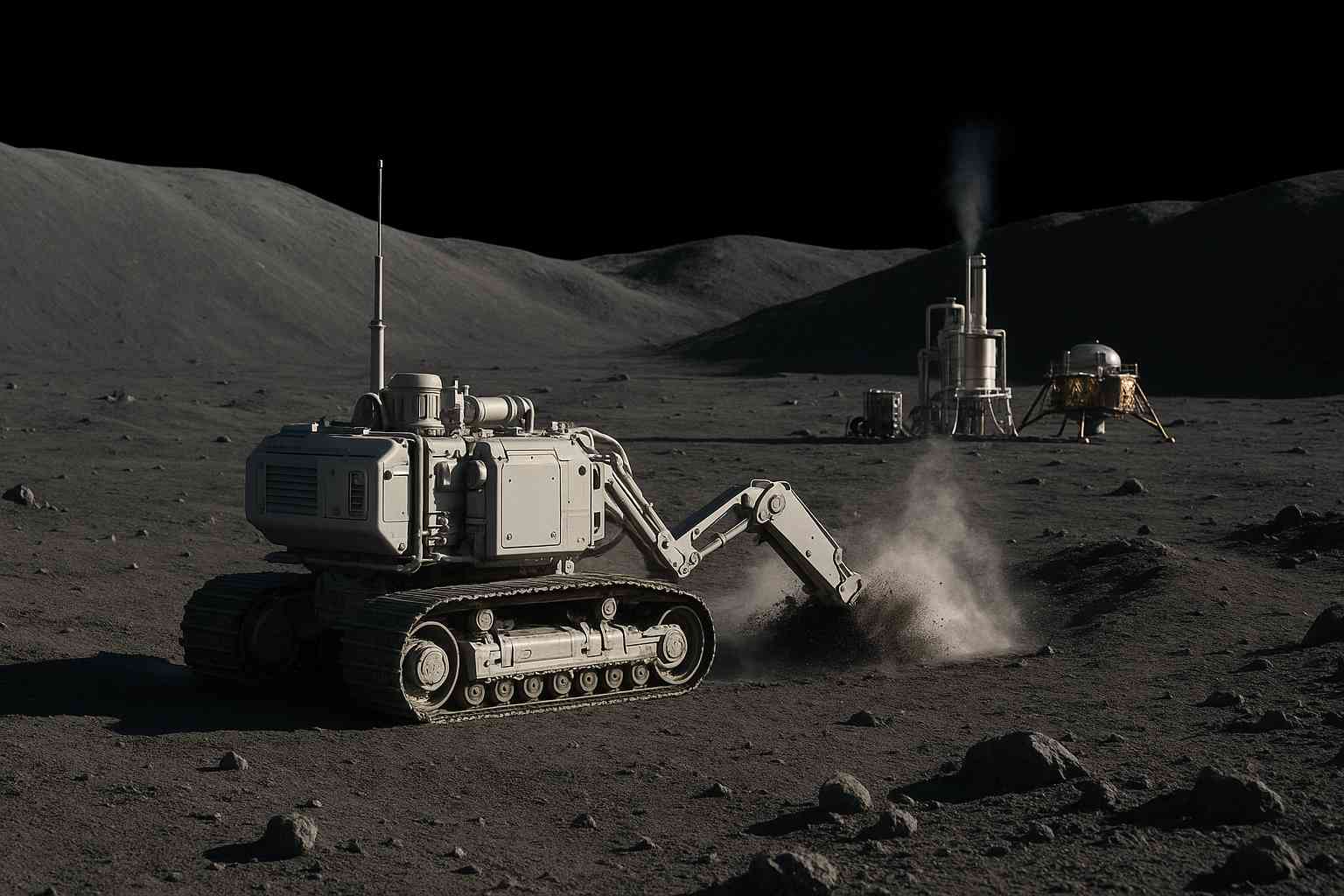 Mining on the Moon