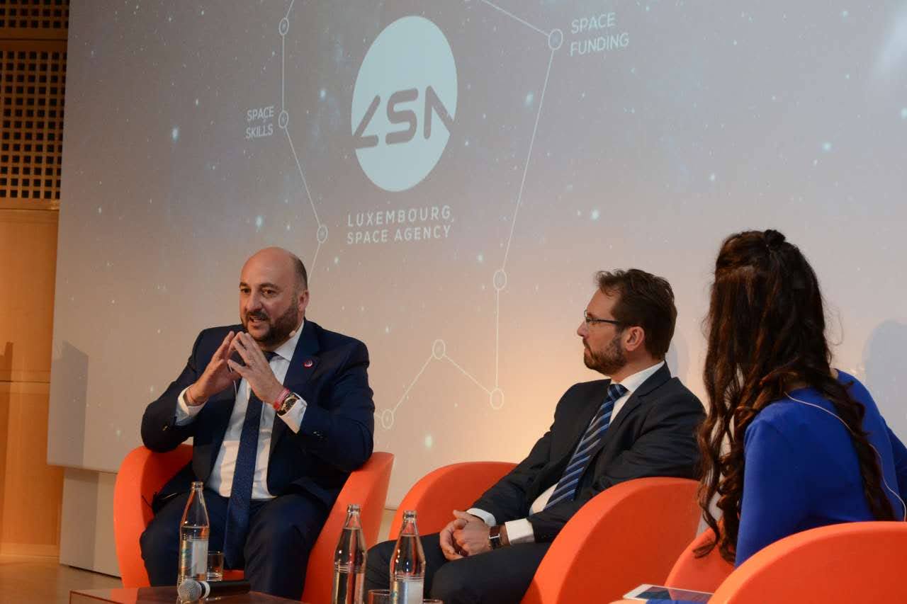 Luxemburg space agency conference